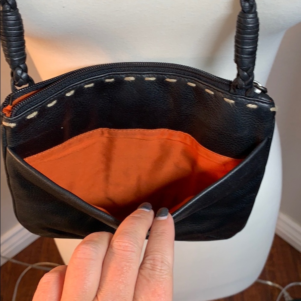 EUC sigrid olsen black crossbody purse - Picture 3 of 7